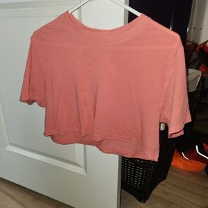 Lululemon crop tshirt